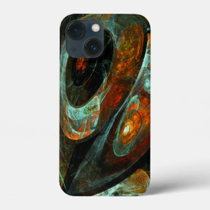 Time Split Abstract Art iPhone 13 Mini Case