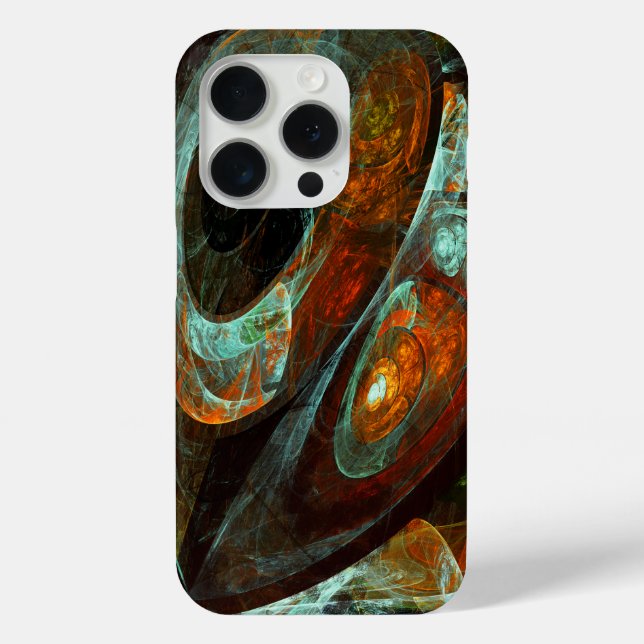 Time Split Abstract Art Case-Mate iPhone Case (Back)