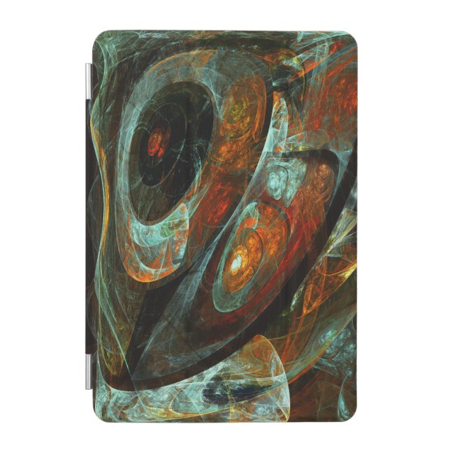 Time Split Abstract Art iPad Mini Cover (Front)