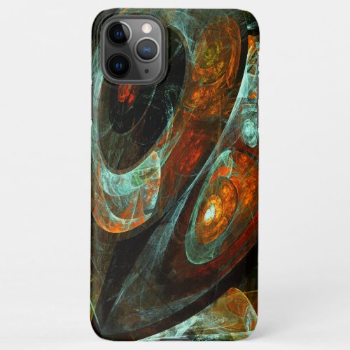 Time Split Abstract Art iPhone 11Pro Max Case