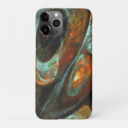 Time Split Abstract Art iPhone 11Pro Case