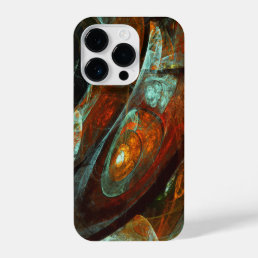 Time Split Abstract Art iPhone 14 Pro Case