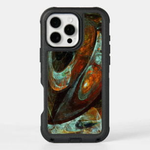 Time Split Abstract Art iPhone 16 Pro Max Case