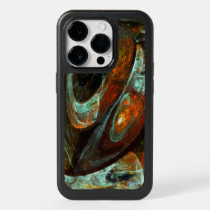 Time Split Abstract Art OtterBox iPhone 14 Pro Case