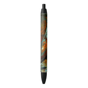 Time Split Abstract Art Pen