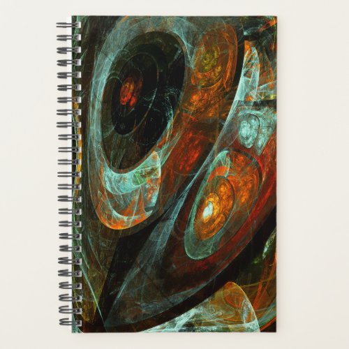 Time Split Abstract Art Planner