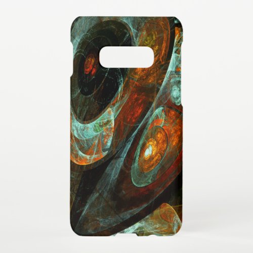 Time Split Abstract Art Samsung Galaxy S10E Case