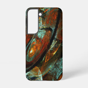 Time Split Abstract Art Samsung Galaxy S22 Case
