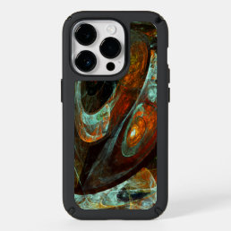 Time Split Abstract Art Speck iPhone 14 Pro Case