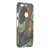 Time Split Abstract Art Uncommon Google Pixel Case (Back/Right)
