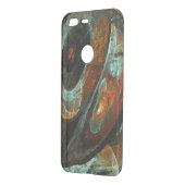 Time Split Abstract Art Uncommon Google Pixel Case (Back/Left)