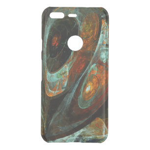 Time Split Abstract Art Uncommon Google Pixel Case