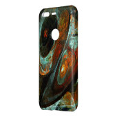 Time Split Abstract Art Uncommon Google Pixel Case (Back/Left)