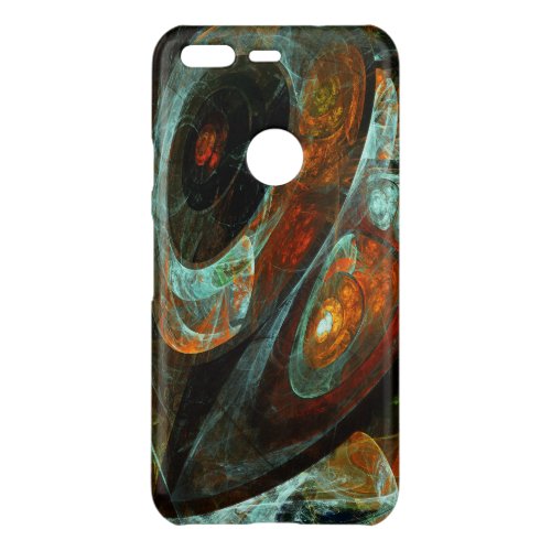 Time Split Abstract Art Uncommon Google Pixel Case