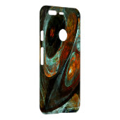 Time Split Abstract Art Uncommon Google Pixel Case (Back/Right)