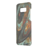 Time Split Abstract Art Uncommon Samsung Galaxy Case (Back/Left)