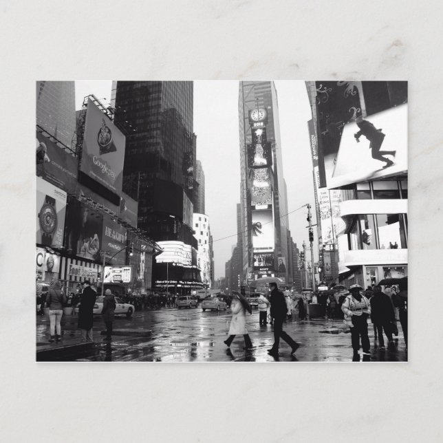 Time Square, NYC postcard (Front)