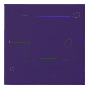 Time Stars Faux Canvas Print