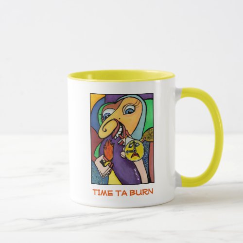 Time Ta Burn  - Time Pieces Mug