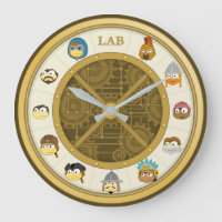 Time Tangled Wall Clock