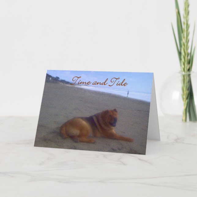 Time & Tide Card (Front)