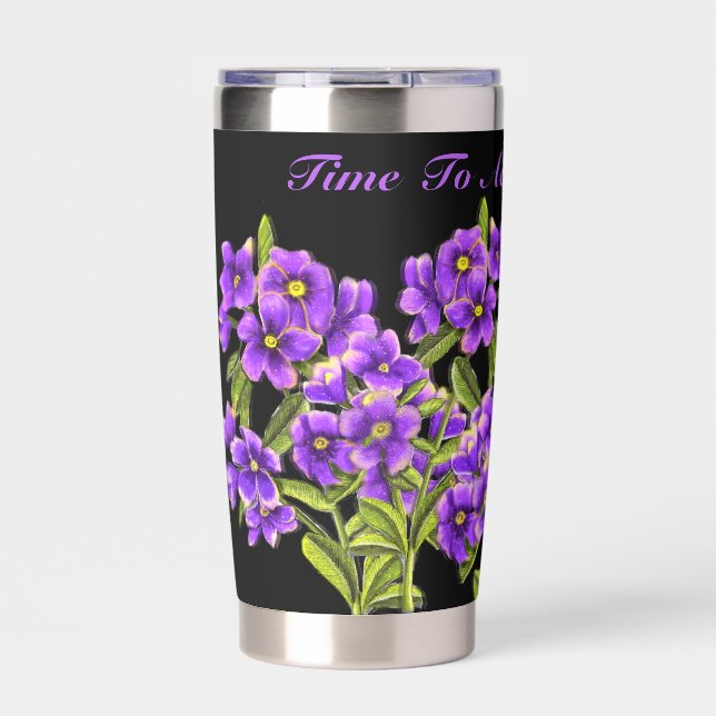 Time To Act On Dementia  Insulated Tumbler (Front)