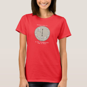 Time To Believe-Little Boy and Clock T-Shirt