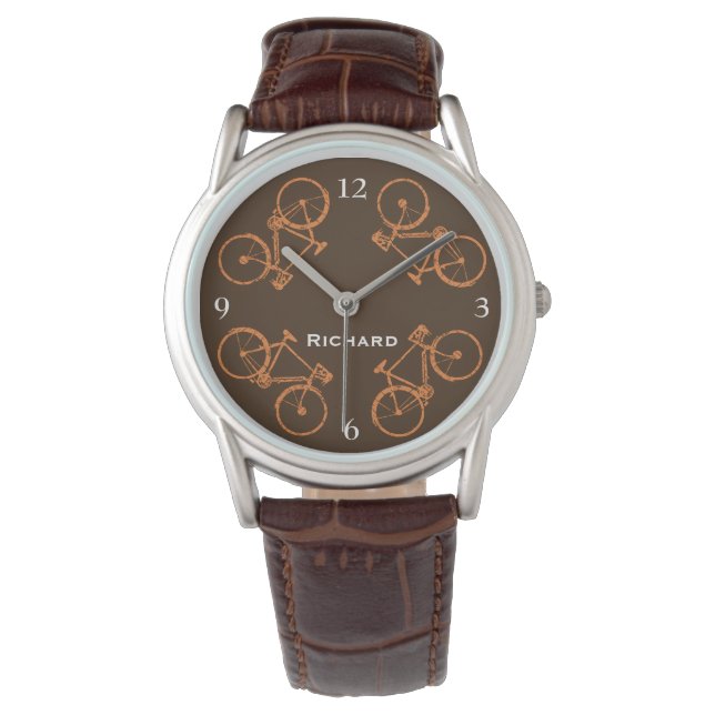 Time to Bike, elegant Watch (Front)