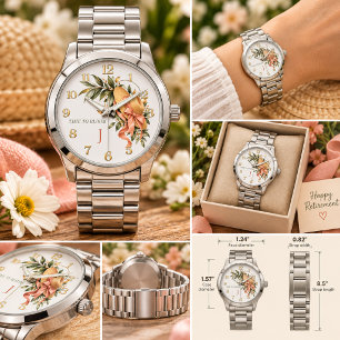 Time to Bloom Garden Lover Retirement Gift Watch