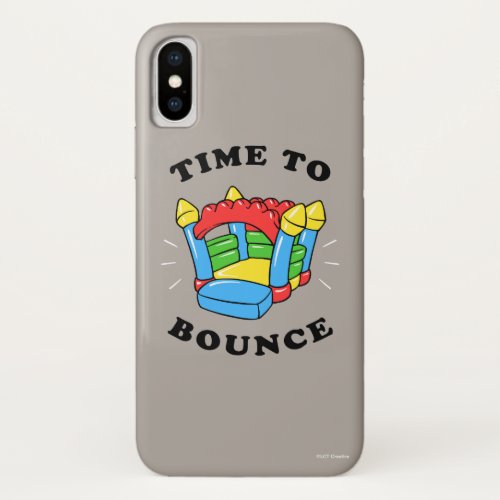 Time To Bounce iPhone X Case