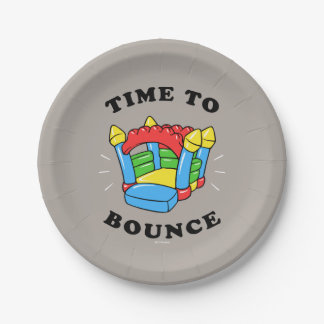 Time To Bounce Paper Plates