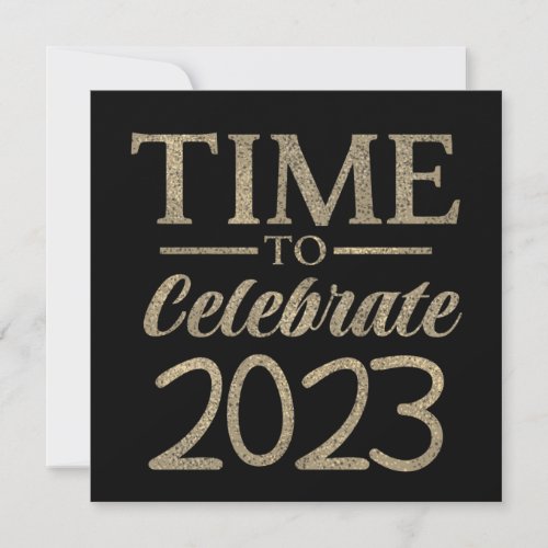 Time To Celebrate 2023 Happy New Year Save The Date