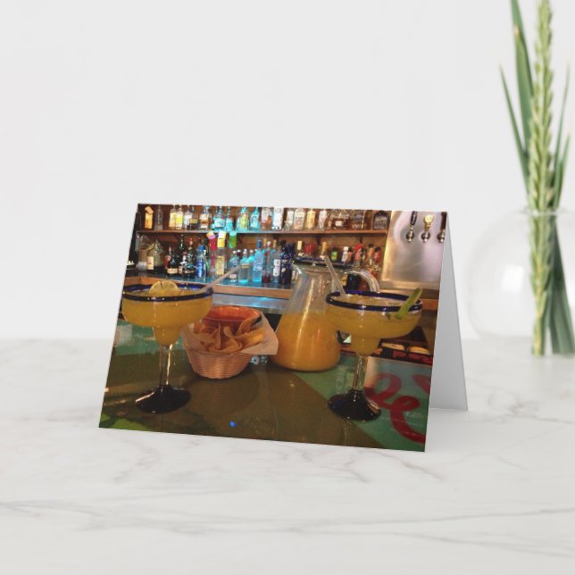 TIME TO CELEBRATE (MEXICAN STYLE) "50th" BIRTHDAY Card (Front)