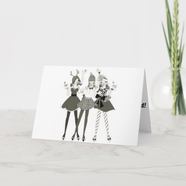 TIME TO CELEBRATE MY BEST FRIEND'S BIRTHDAY CARD (Front)