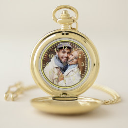 Time To Celebrate Our Love Pocket Watch