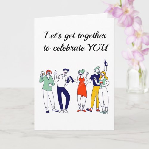TIME TO CELEBRATE YOU ANY OCCASION CARD