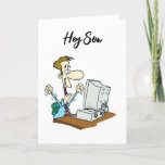 TIME TO CELEBRATE YOU ON BIRTHDAY *SON* Card<br><div class="desc">TIME TO CELEBRATE YOU  ***SON**** THANKS FOR STOPPING BY ONE OF MY EIGHT STORES!</div>