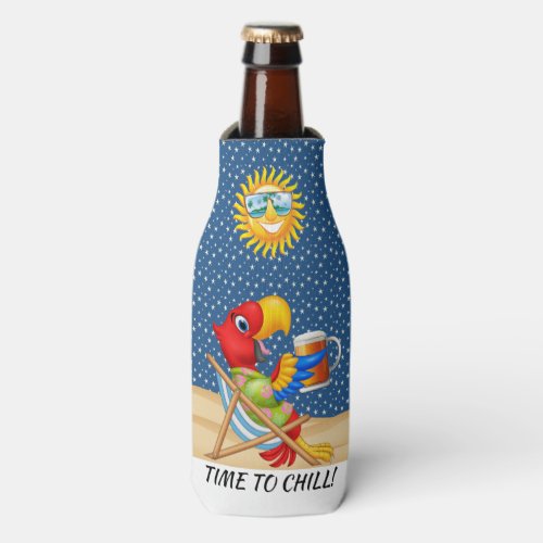 Time To Chill _ See Back Bottle Cooler