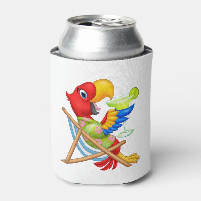 Time To Chill - See Back! Can Cooler (Can Front)