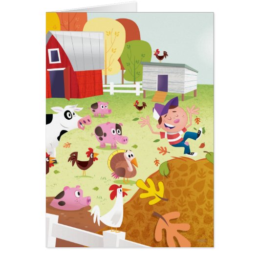 Time to Count - Farmyard Cards (Front)