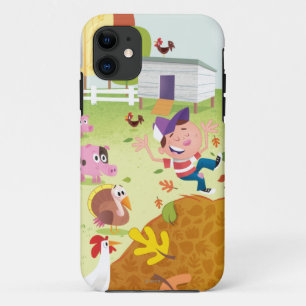 Time to Count - Farmyard iPhone 11 Case
