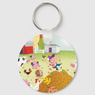 Time to Count - Farmyard Keychain