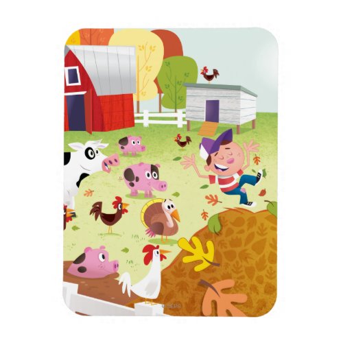 Time to Count _ Farmyard Magnet