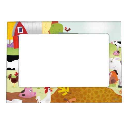 Time to Count _ Farmyard Magnetic Picture Frame