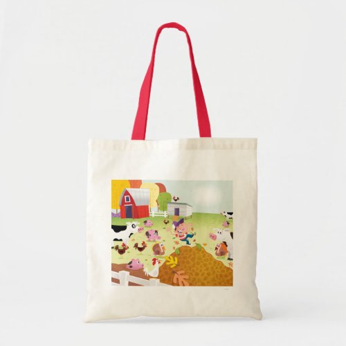 Time to Count _ Farmyard Tote Bag