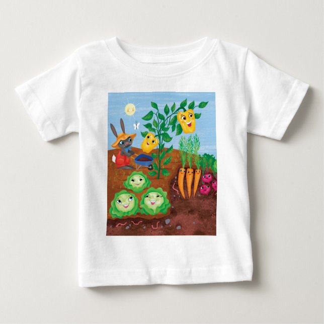 Time To Count-Garden Baby T-Shirt (Front)