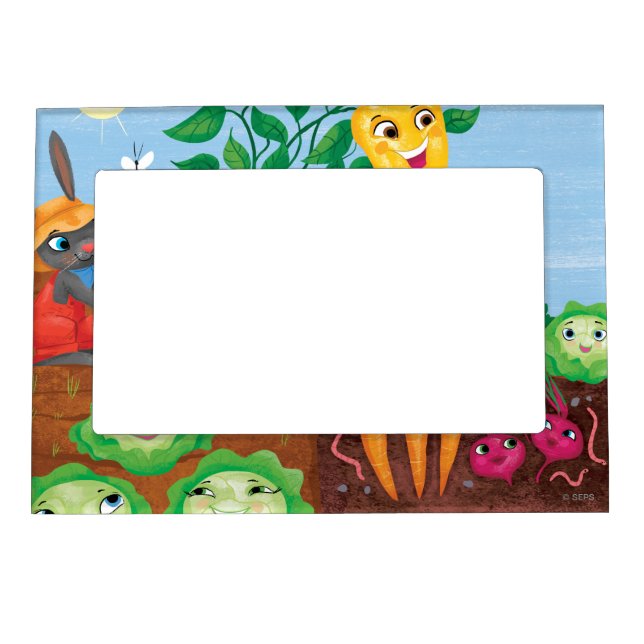 Time To Count-Garden Magnetic Photo Frame (Front)