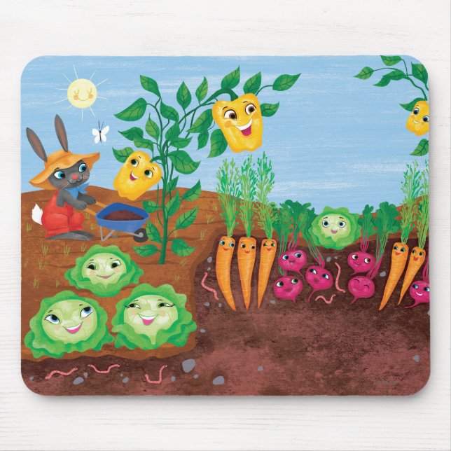 Time To Count-Garden Mouse Pad (Front)
