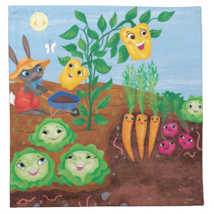 Time To Count-Garden Napkin