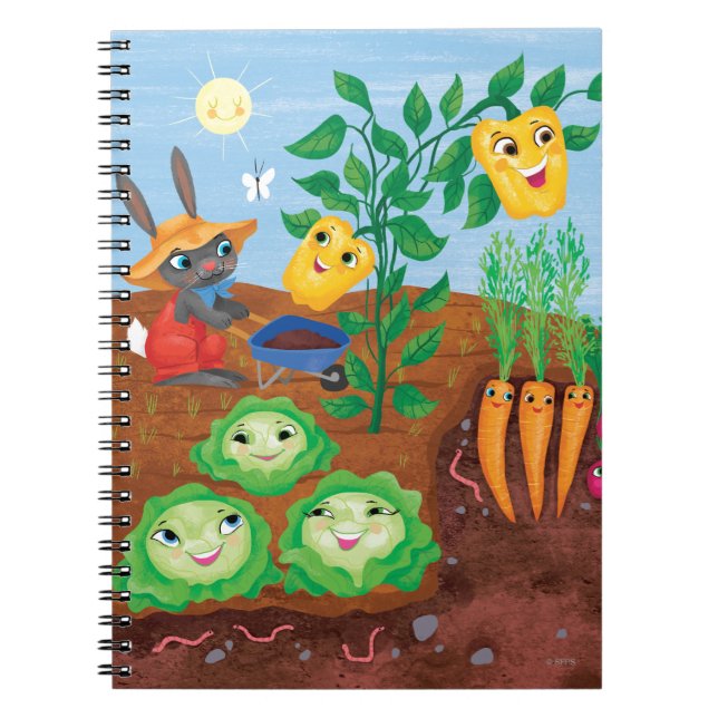 Time To Count-Garden Notebook (Front)
